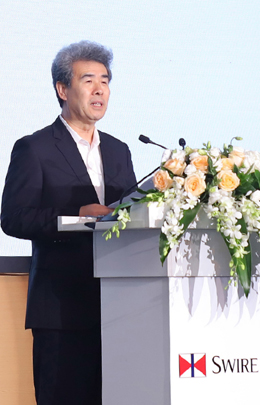 深圳市委常委、常务副市长刘庆生应邀在太古中国年会上致辞。