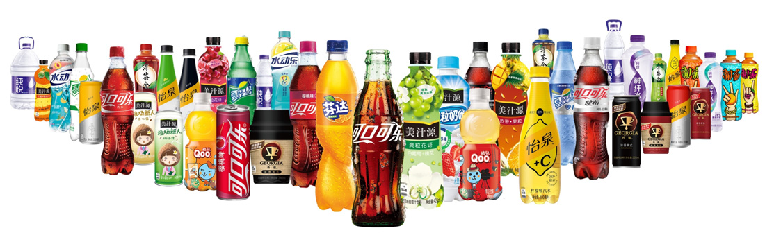 太古可口可乐于中国内地的多样化饮料产品组合