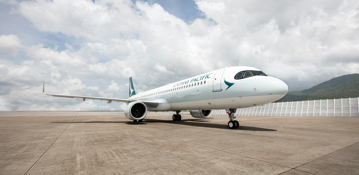 全新空中客车A321neo型客机已加入国泰机队。