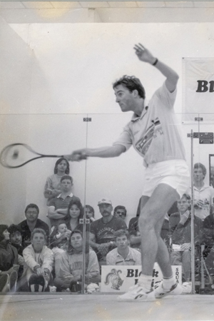 白德利于1989年出战美国北加利福尼亚州壁球锦标赛决赛。